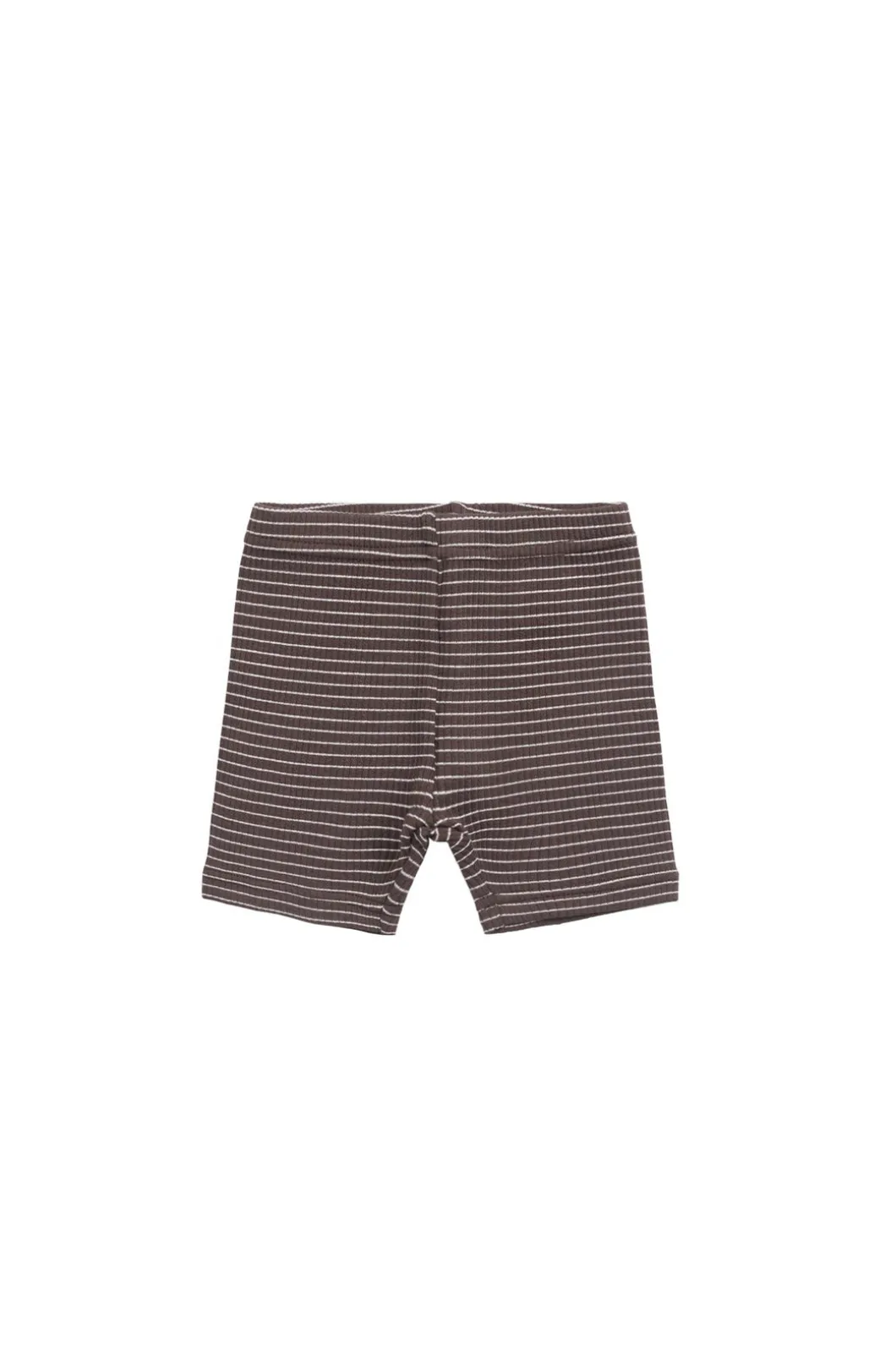 Organic Cotton Modal Elisa Bike Short - Little Stripe Earth/Cloud