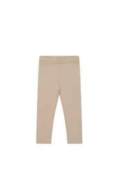 Organic Cotton Modal Everyday Legging - Fawn