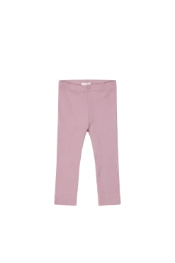 Organic Cotton Modal Everyday Legging - Vintage Violet
