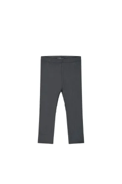 Organic Cotton Modal Everyday Legging - Icelandic Marle