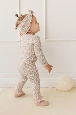 Organic Cotton Modal Everyday Legging - Amber Eggnog
