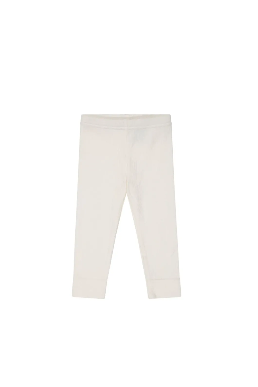 Organic Cotton Modal Everyday Legging - Milk