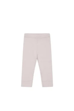 Organic Cotton Modal Everyday Legging - Violet Tint