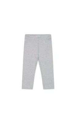 Organic Cotton Modal Everyday Legging - Icicle Marle
