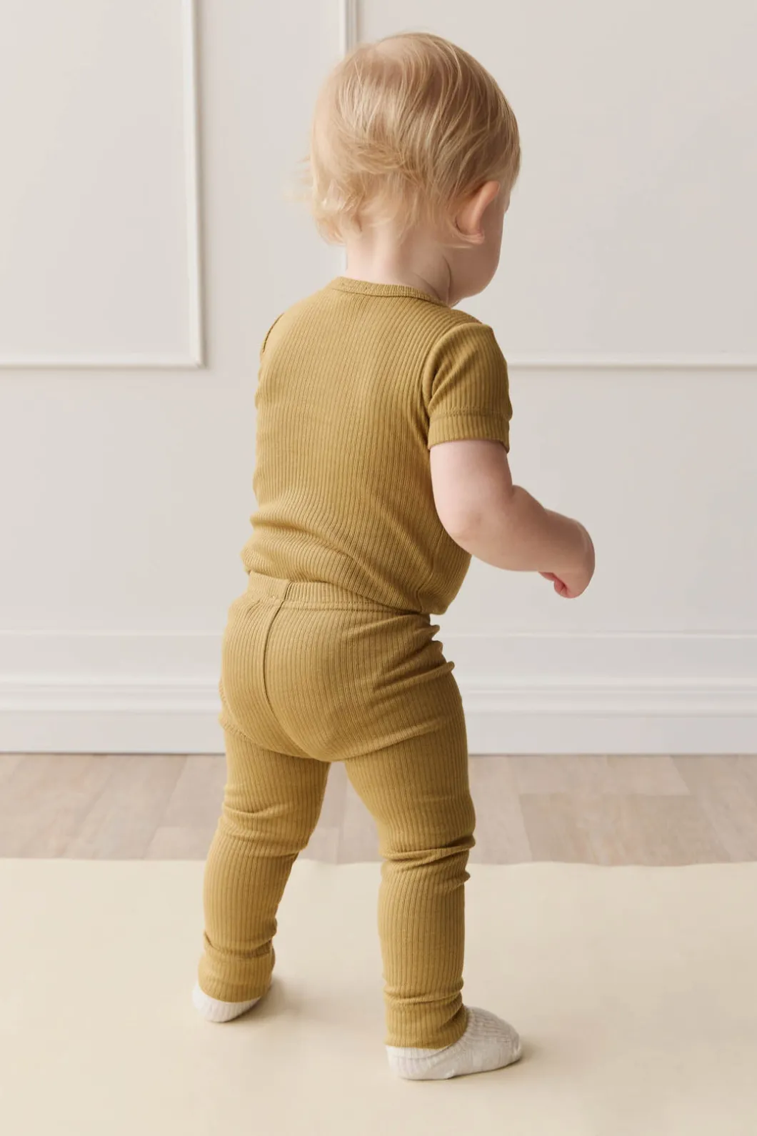 Organic Cotton Modal Everyday Legging - Buffalo