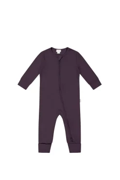 Organic Cotton Modal Frankie Onepiece - Blackberry