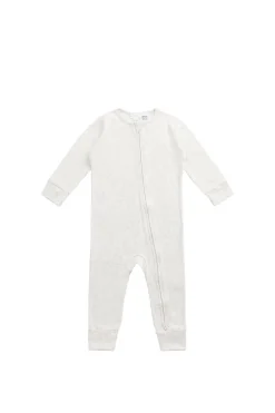 Organic Cotton Modal Frankie Onepiece - Oatmeal Marle