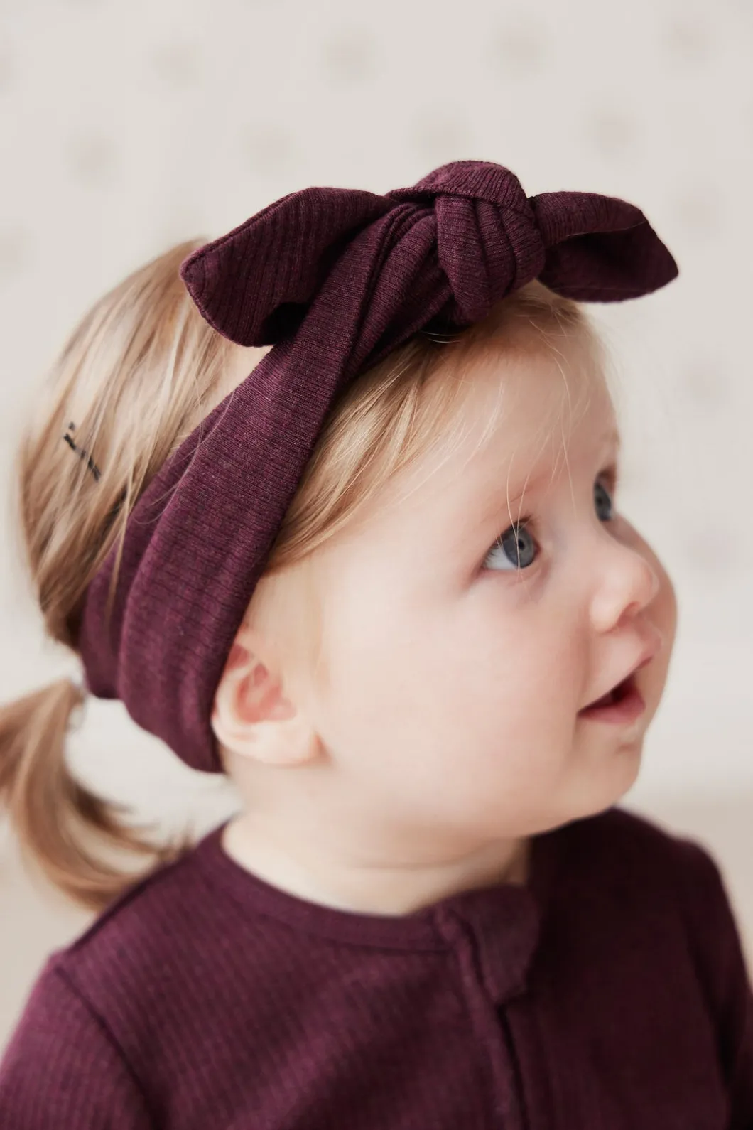 Organic Cotton Modal Headband - Sugar Plum Marle