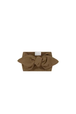 Organic Cotton Modal Headband - Crème Caramel