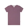 Organic Cotton Modal Henley Tee - Della