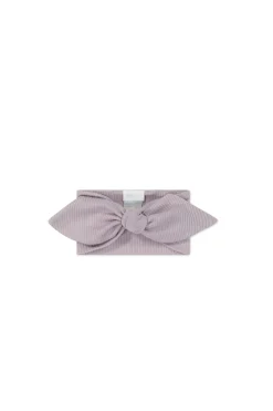 Organic Cotton Modal Lilian Headband - Heather Haze