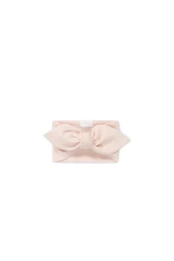 Organic Cotton Modal Lilian Headband - Dainty Pink