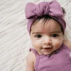 Organic Cotton Modal Lilian Headband - Berry Jam