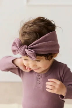 Organic Cotton Modal Lilian Headband - Twilight