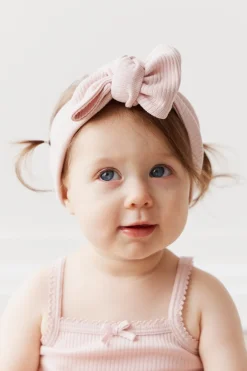 Organic Cotton Modal Lilian Headband - Old Rose