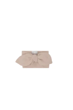 Organic Cotton Modal Lilian Headband - Dusky Rose