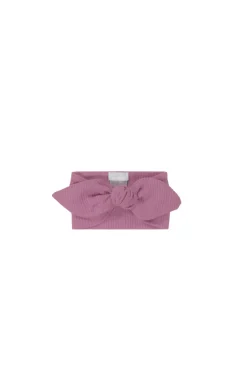 Organic Cotton Modal Lilian Headband - Berry Jam