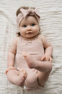 Organic Cotton Modal Lilian Headband - Dusky Rose