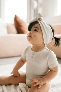 Organic Cotton Modal Lilian Headband - Beech