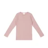 Organic Cotton Modal Long Sleeve Henley - Doll