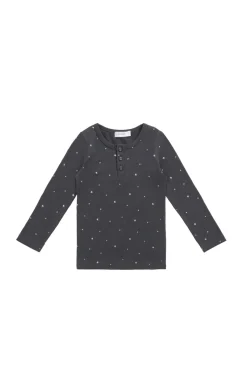 Organic Cotton Modal Long Sleeve Top - Milky Way Icelandic