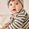 Organic Cotton Modal Marley Beanie - Cassava/Arctic
