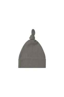 Organic Cotton Modal Marley Beanie - Cobblestone
