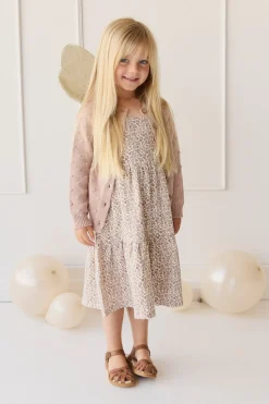 Organic Cotton Modal Matilda Dress - Amber Eggnog