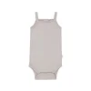 Organic Cotton Modal Singlet Bodysuit - Luna