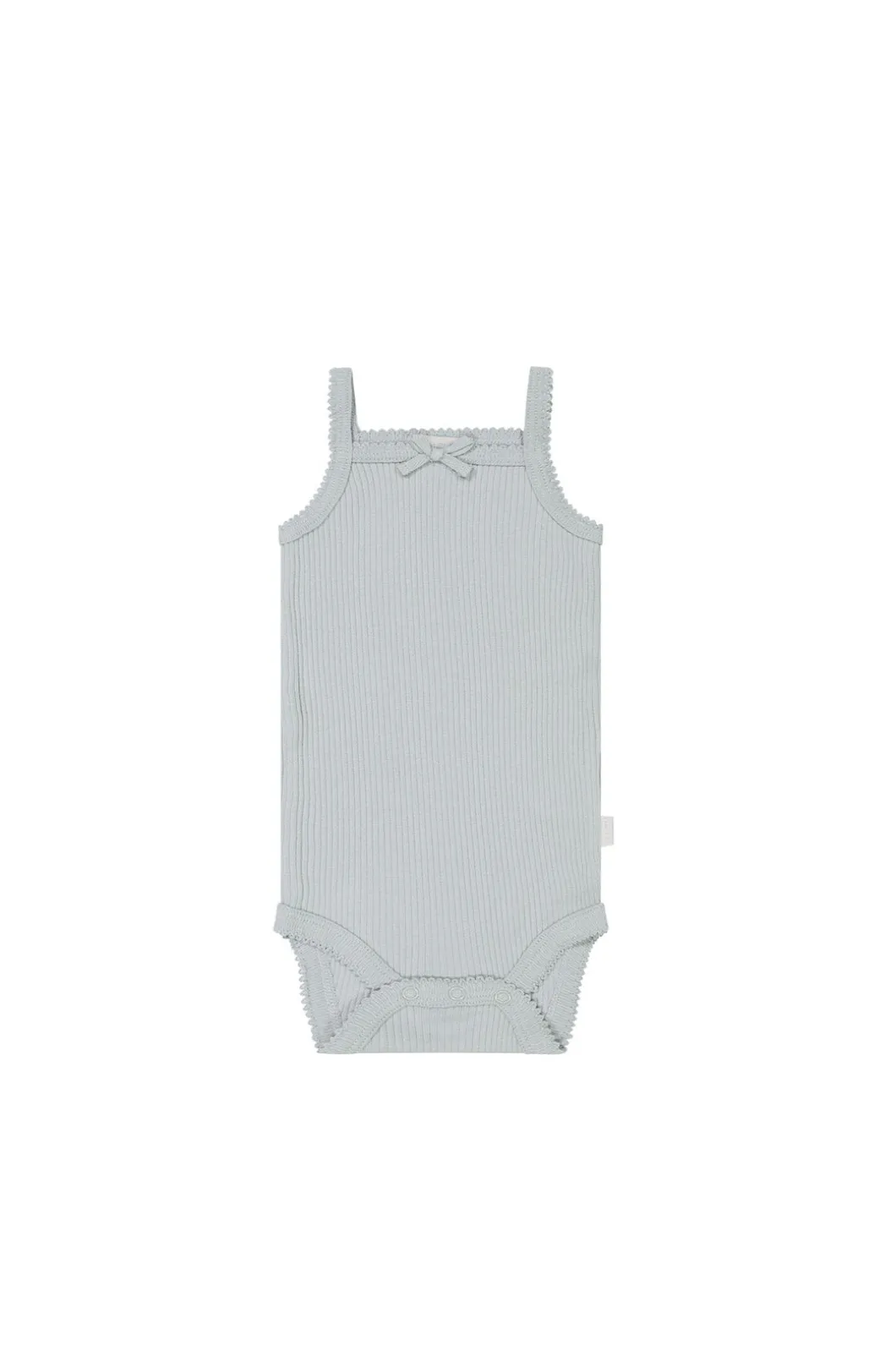 Organic Cotton Modal Singlet Bodysuit - North Star