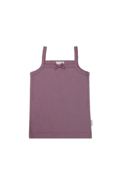 Organic Cotton Modal Singlet - Della