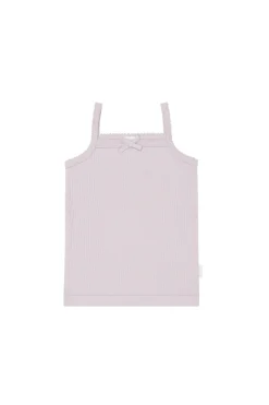 Organic Cotton Modal Singlet - Luna
