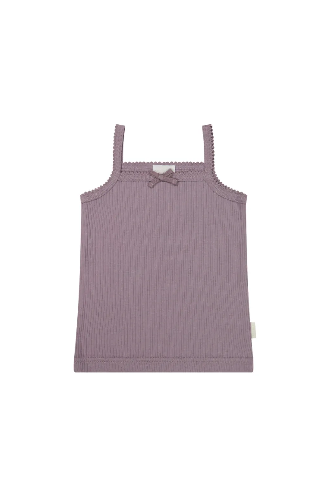 Organic Cotton Modal Singlet - Daisy