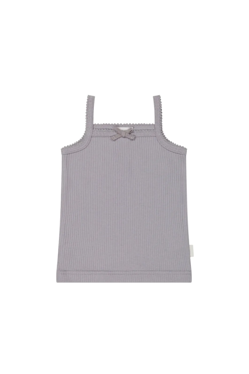 Organic Cotton Modal Singlet - Moon