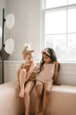 Organic Cotton Modal Singlet - Dusky Rose