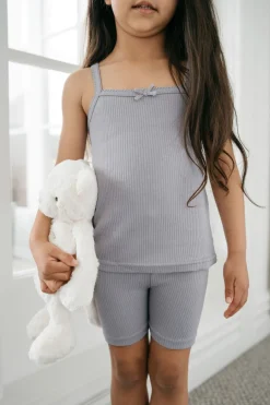 Organic Cotton Modal Singlet - Moon