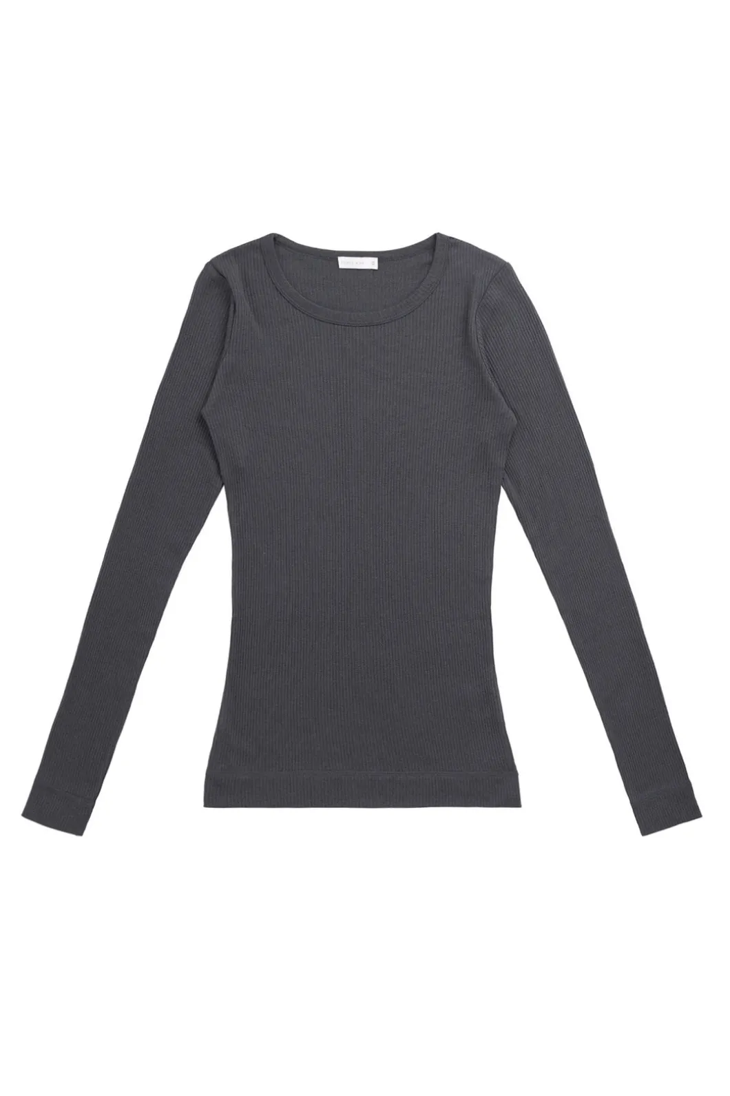 Organic Cotton Modal Womens Grace Long Sleeve Top - Icelandic Marle