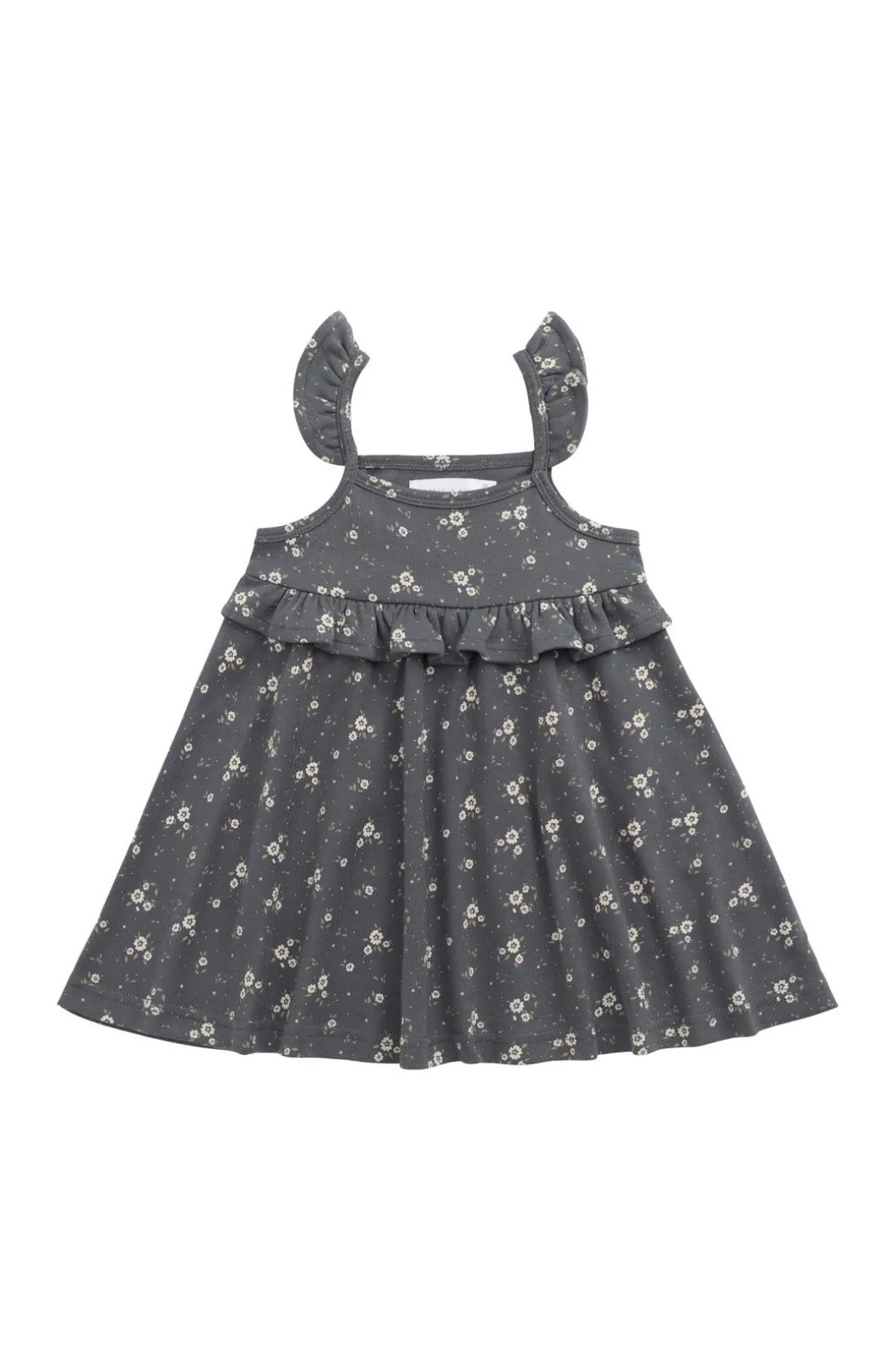 Organic Cotton Molly Dress - Lulu Bloom Lava