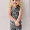 Organic Cotton Molly Singlet - Lulu Bloom Lava