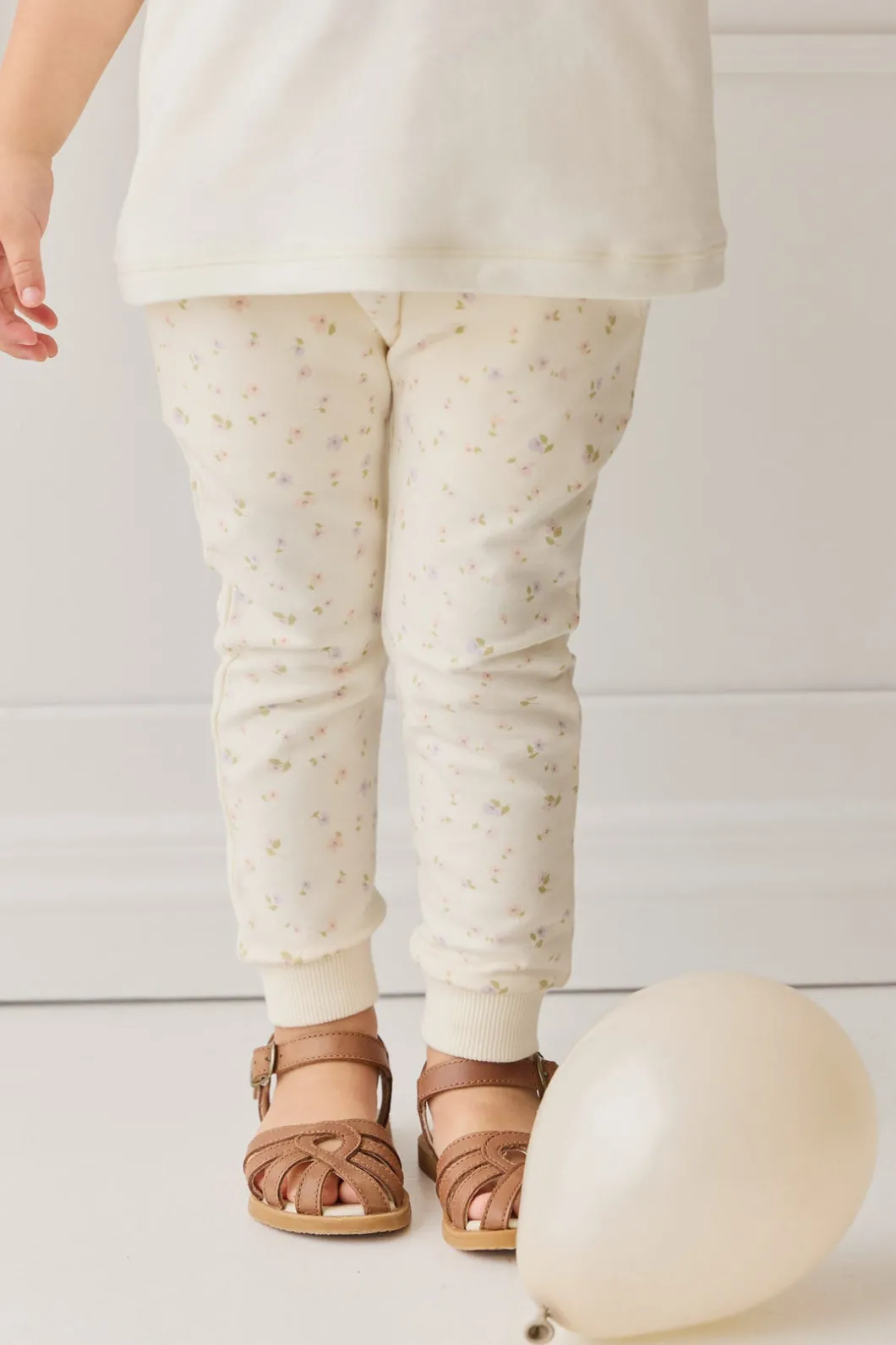 Organic Cotton Morgan Track Pant - Briella Whisper