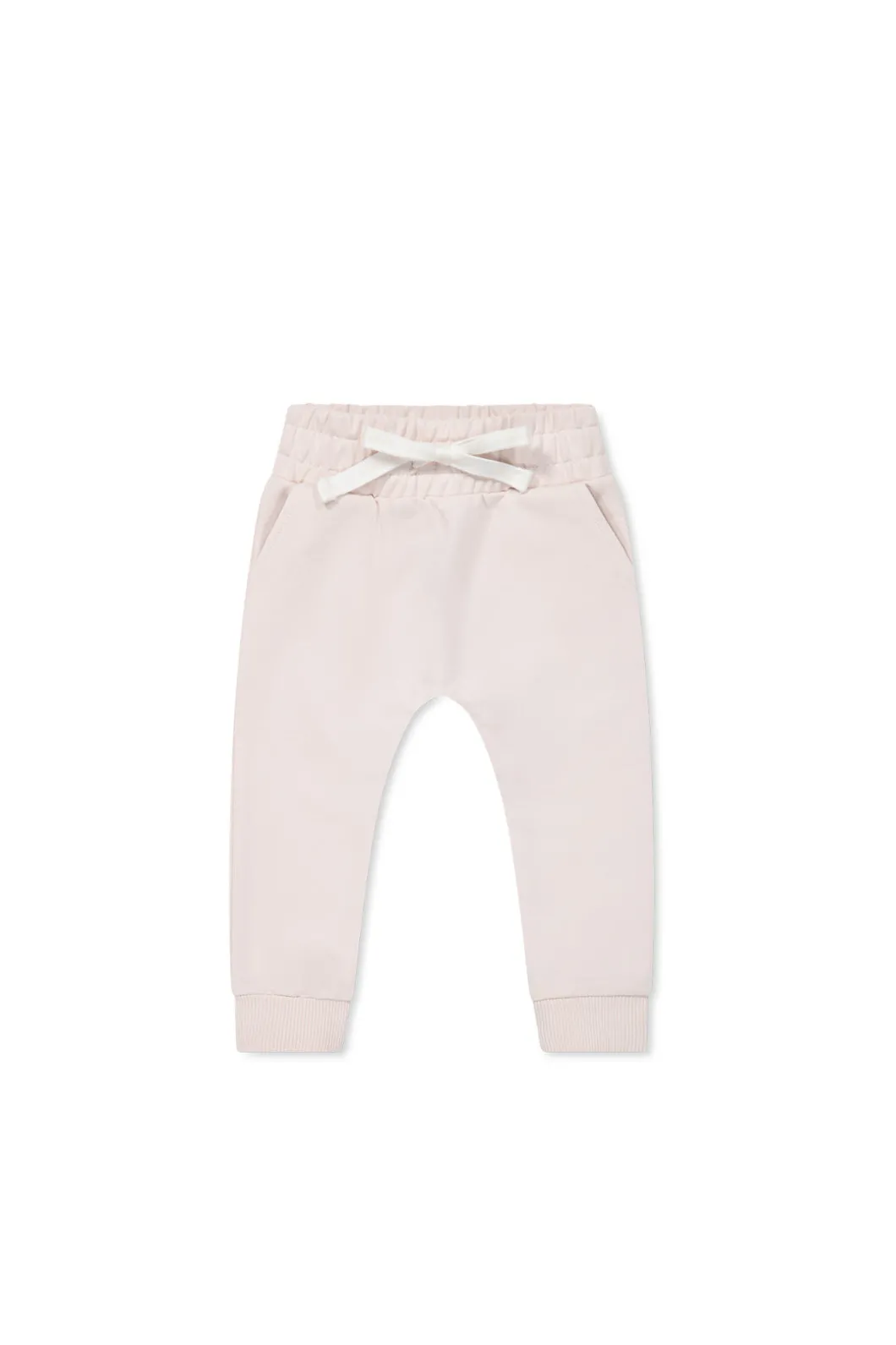 Organic Cotton Morgan Track Pant - Rosewater