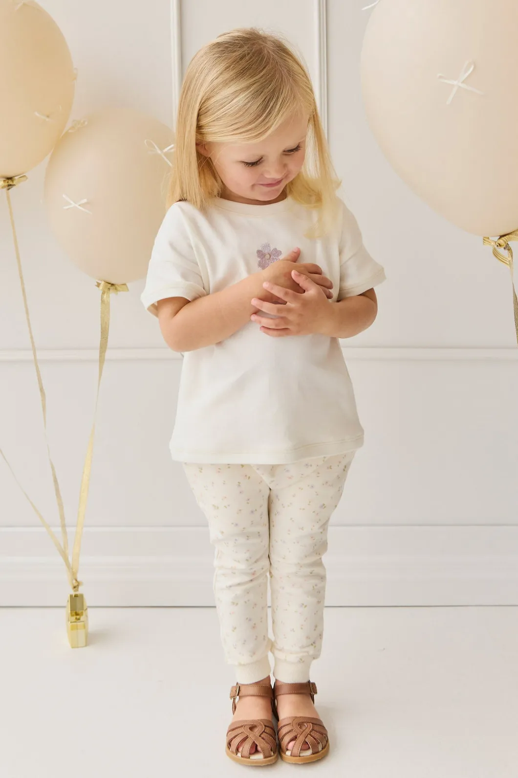 Organic Cotton Morgan Track Pant - Briella Whisper