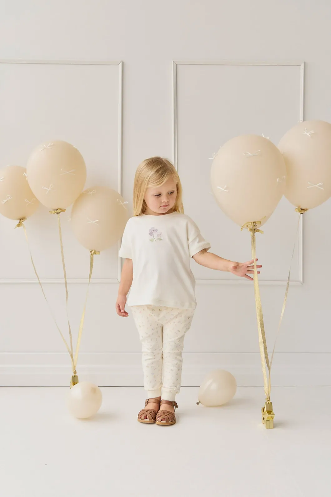 Organic Cotton Morgan Track Pant - Briella Whisper
