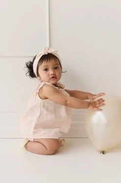 Organic Cotton Muslin Arielle Top - Ballet Pink