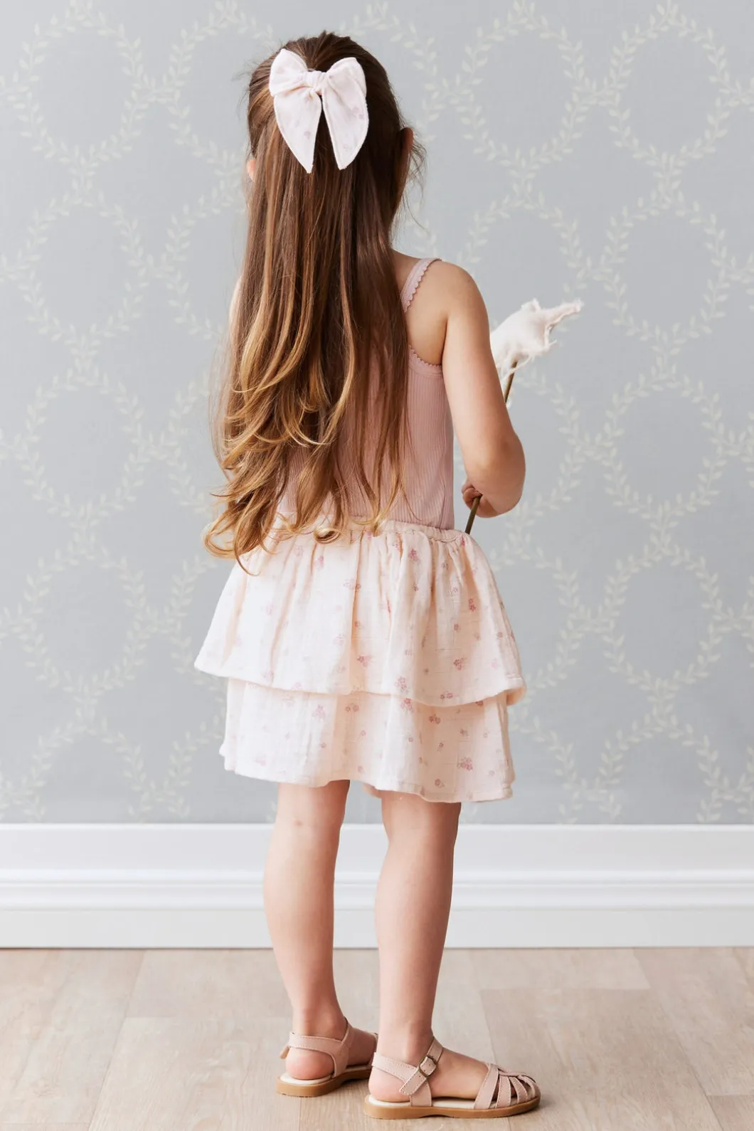 Organic Cotton Muslin Heidi Skirt - Irina Shell