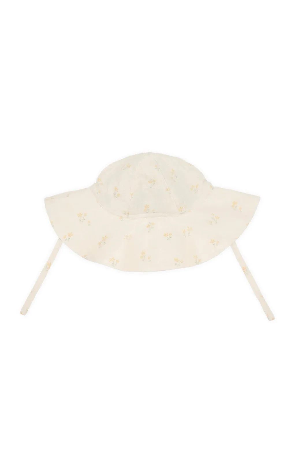 Organic Cotton Muslin Noelle Hat - Pauline Chamomile