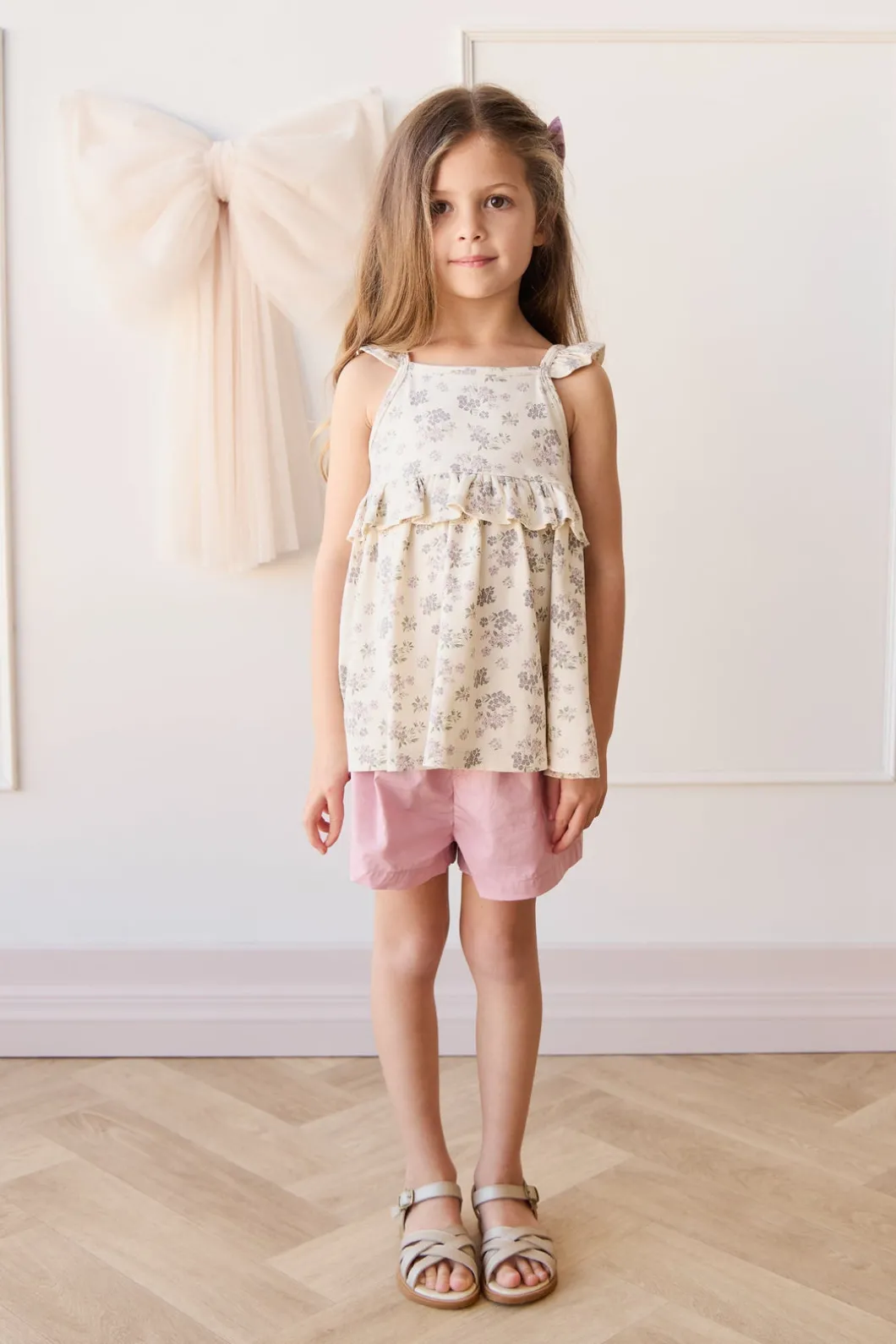 Organic Cotton Neve Short - Flora