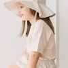 Organic Cotton Noelle Hat - Azra Slightly Pink