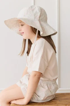 Organic Cotton Noelle Hat - Azra Slightly Pink