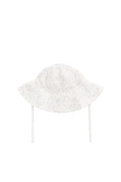 Organic Cotton Noelle Hat - Grace Floral